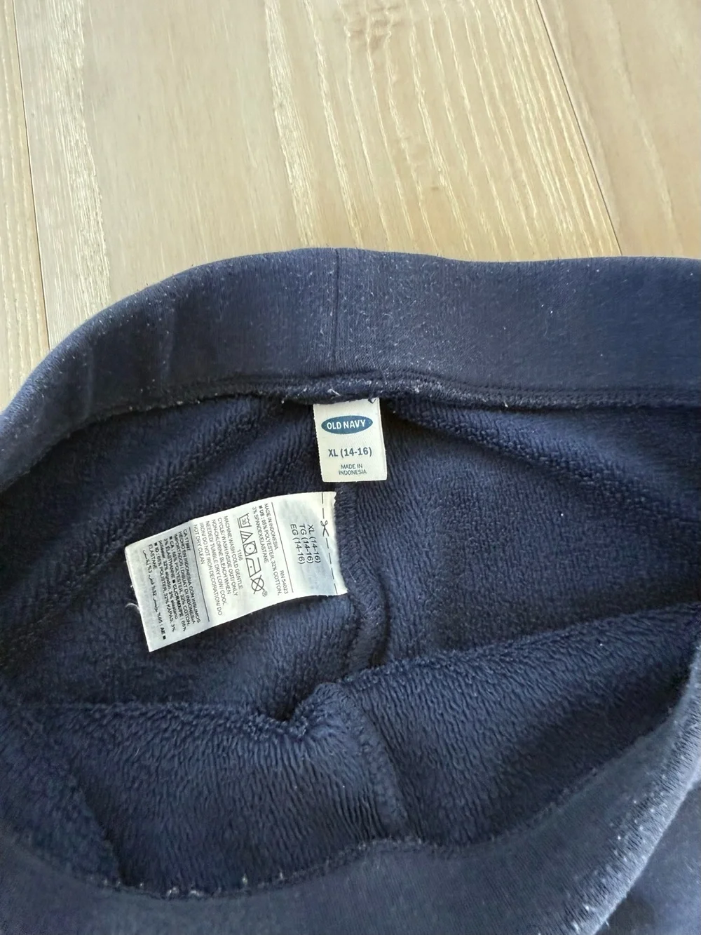 Old Navy Dark Blue Leggings with Stud Accent